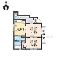 大阪府寝屋川市寿町（賃貸アパート2DK・1階・48.31㎡） その1