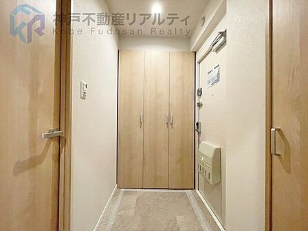 ◆玄関収納ありスッキリ玄関周りを収納できます♪