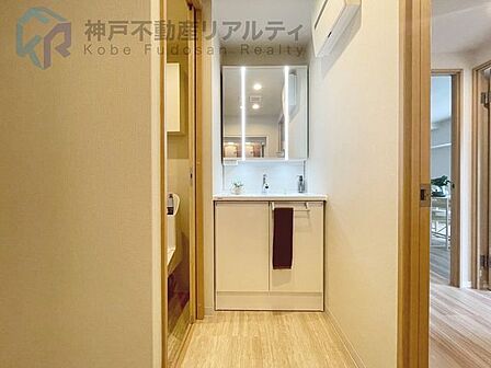 ◆独立洗面化粧台なので朝の身支度も混み合いにくいです♪