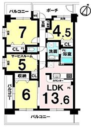 間取図画像 3SLDK