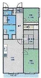 ライオンズマンション三郷第5 3LDKの間取図画像