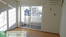 秩父鉄道 新郷駅 3.1kmの賃貸アパート 1階2DKのリビング/ダイニング