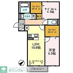 間取図画像 1SLDK