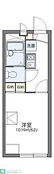 レオパレスロワール130 1Kの間取図画像