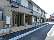 内階段タイプのエントランス