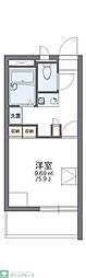 レオパレスSmile.K 1Kの間取図画像