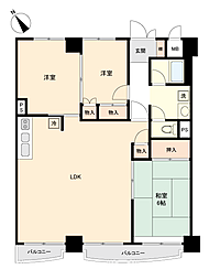 プレジデント一番町 3LDKの間取図画像