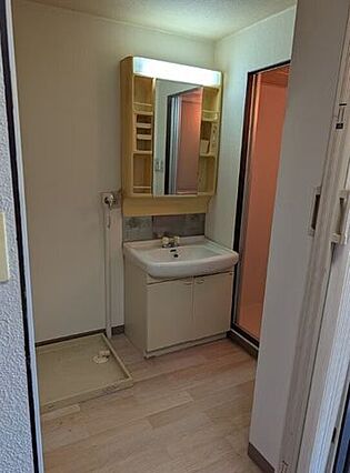 独立洗面台完備...