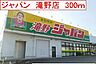 周辺：ジャパン　滝野店まで300m