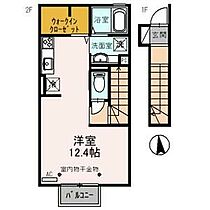 グランメゾンWD 205 ｜ 福井県大飯郡高浜町和田第125号9-1（賃貸アパート1R・2階・38.37㎡） その2