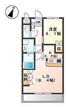 ポラリス 101 ｜ 兵庫県豊岡市九日市下町（賃貸アパート1LDK・1階・33.05㎡） その2