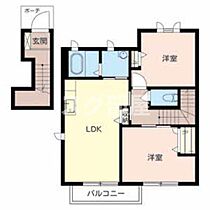 サニーフラットII 2202 ｜ 京都府舞鶴市溝尻町（賃貸アパート2LDK・2階・58.60㎡） その2