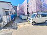 駐車場：現地写真　駐車スペースは並列2台分可能です！　　