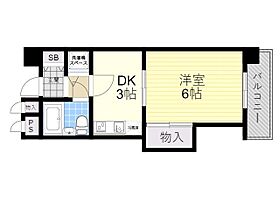 エルドベール  ｜ 大阪府池田市天神１丁目（賃貸マンション1K・4階・24.57㎡） その2