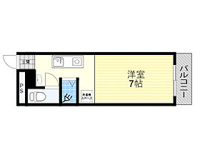 オズコート  ｜ 大阪府豊中市曽根西町１丁目（賃貸マンション1K・4階・25.00㎡） その2