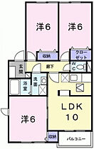 サニーハウス多田  ｜ 兵庫県川西市東多田２丁目（賃貸アパート3LDK・2階・65.83㎡） その2