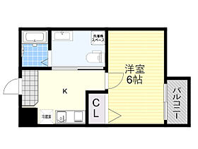 フィールド  ｜ 大阪府豊中市螢池北町１丁目（賃貸アパート1K・2階・20.04㎡） その2