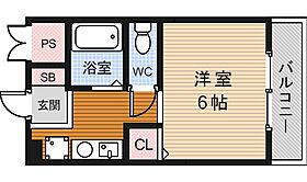 リバティーハイツ  ｜ 大阪府豊中市春日町３丁目（賃貸アパート1K・1階・20.52㎡） その2