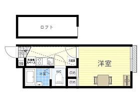 WAKABA  ｜ 大阪府豊中市箕輪２丁目（賃貸アパート1K・3階・19.87㎡） その2