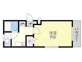 ハイツコンフォートC棟  ｜ 大阪府箕面市粟生間谷西７丁目（賃貸アパート1K・2階・21.87㎡） その2