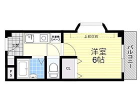 サンパレス21豊中3  ｜ 大阪府豊中市城山町１丁目（賃貸マンション1K・3階・20.40㎡） その2