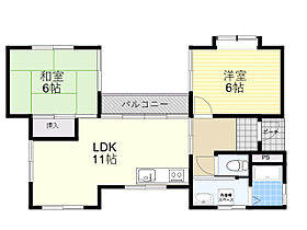 NAGAI　HEIGHTS  ｜ 兵庫県川西市鼓が滝１丁目（賃貸アパート2LDK・1階・50.00㎡） その2