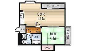 メゾン瀬川  ｜ 大阪府箕面市瀬川２丁目15番13号（賃貸マンション1LDK・3階・40.00㎡） その2