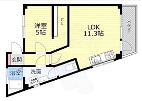 メゾン加茂  ｜ 兵庫県川西市下加茂１丁目（賃貸マンション1LDK・4階・42.10㎡） その2