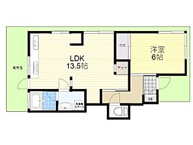 カレラ天神  ｜ 大阪府池田市天神１丁目（賃貸アパート1LDK・1階・44.00㎡） その2