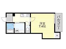 PREGNO456  ｜ 大阪府大阪市東淀川区下新庄４丁目（賃貸アパート1K・2階・25.06㎡） その2