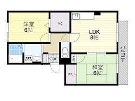 サンハイツツチタ二  ｜ 兵庫県川西市平野１丁目（賃貸アパート2LDK・2階・54.67㎡） その2