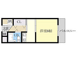 ハイマウンド  ｜ 大阪府箕面市小野原東４丁目24番29号（賃貸マンション1DK・2階・24.80㎡） その2