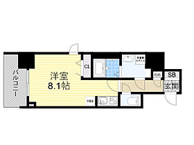 BPRレジデンス江坂  ｜ 大阪府吹田市豊津町1番8号（賃貸マンション1R・7階・26.42㎡） その2