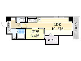 カーサベレタ  ｜ 大阪府吹田市南吹田１丁目15番17号（賃貸マンション1LDK・5階・36.98㎡） その2