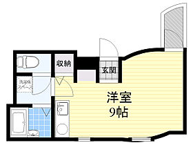 カルム香川 306 ｜ 大阪府吹田市江坂町５丁目（賃貸マンション1R・3階・24.80㎡） その2