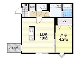 Riemon蛍池  ｜ 大阪府豊中市螢池北町１丁目（賃貸アパート1LDK・3階・37.15㎡） その2