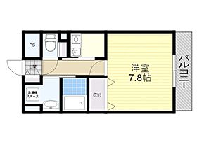 グラヴィール  ｜ 大阪府吹田市岸部南１丁目（賃貸マンション1K・4階・28.00㎡） その2