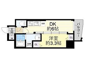 エステムコート大阪グラビティ  ｜ 大阪府豊中市本町４丁目（賃貸マンション1DK・6階・26.11㎡） その2