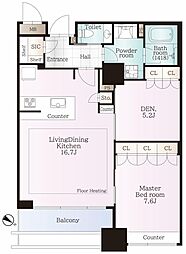間取図画像 1SLDK