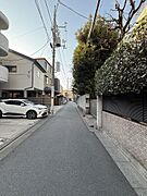 前面道路も約4m　大通りからのアクセスも問題ありません。