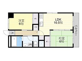 大阪府吹田市泉町５丁目（賃貸マンション2LDK・5階・51.15㎡） その2