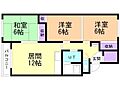 むつみパークマンション4階6.5万円