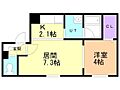 カレラ月寒中央3階4.6万円