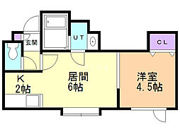 クール西岡 2階/203