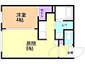 ラフィーネ月寒中央通3階5.3万円
