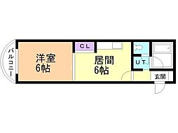 間取図画像 1DK