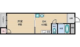 大阪府大阪市淀川区東三国６丁目（賃貸マンション1DK・5階・25.00㎡） その2