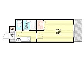 大阪府大阪市淀川区西中島７丁目（賃貸マンション1K・6階・24.06㎡） その2