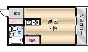 大阪府池田市石橋１丁目9番7号（賃貸マンション1R・3階・16.00㎡） その2