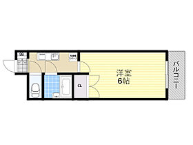 大阪府大阪市淀川区西三国１丁目（賃貸マンション1K・1階・20.25㎡） その2